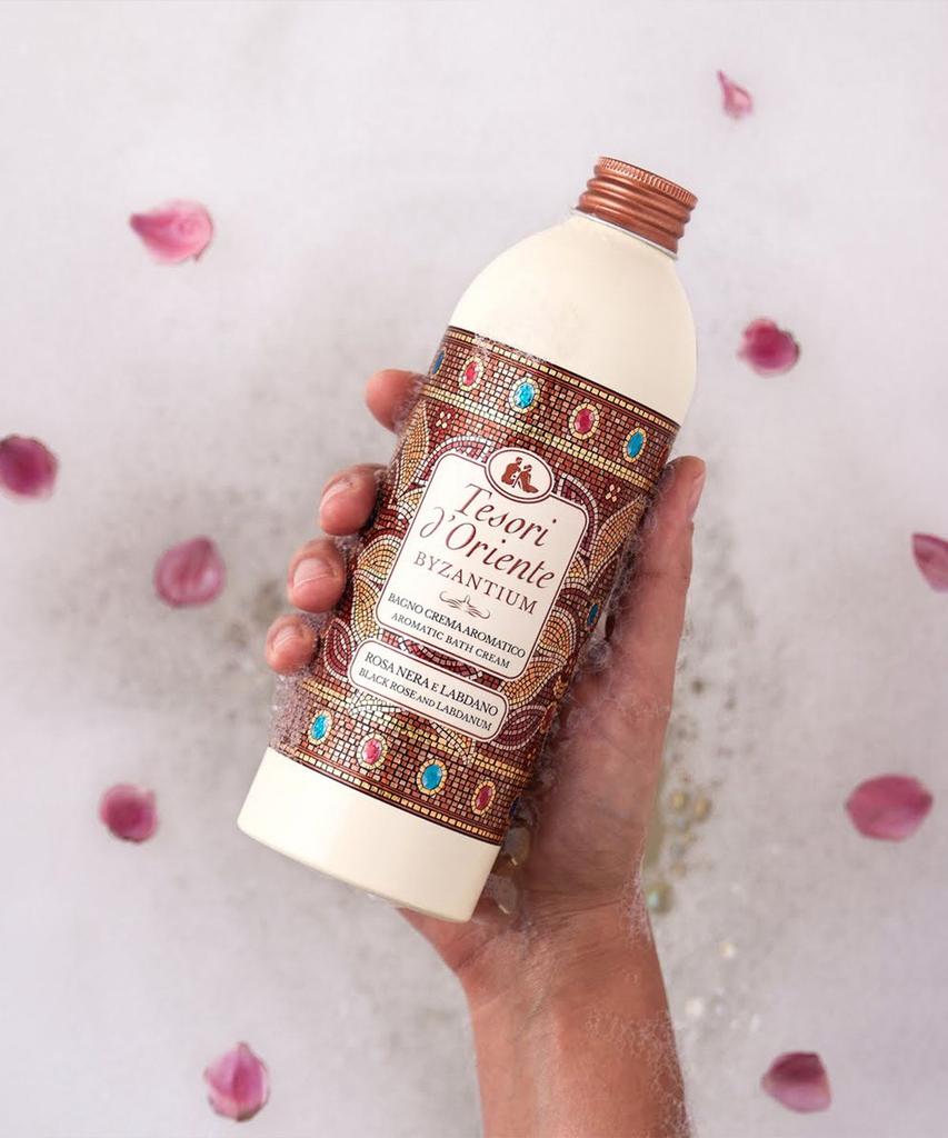 Byzantine Bath Cream Body Wash 500ml [Free Pump Included]