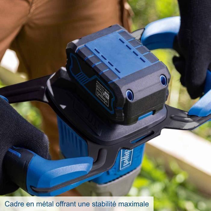 Pack Tariere sans fil BC-EB100-X - Ø meche 100 mm longueur 800 mm - 125 tr/Min - SCHEPPACH 20V IXES Batterie 4Ah + chargeur 2.4A