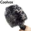 Coolvox General Normal Microphone Fur Cover Windproof Sweater with Foam Cover for Round Head for Ball Shape Karaoke Microphone