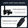 90 Degree Bend Fish Tank Clip Lamp 3 Color Modes LED Aquarium Light  Aquarium  Accessories