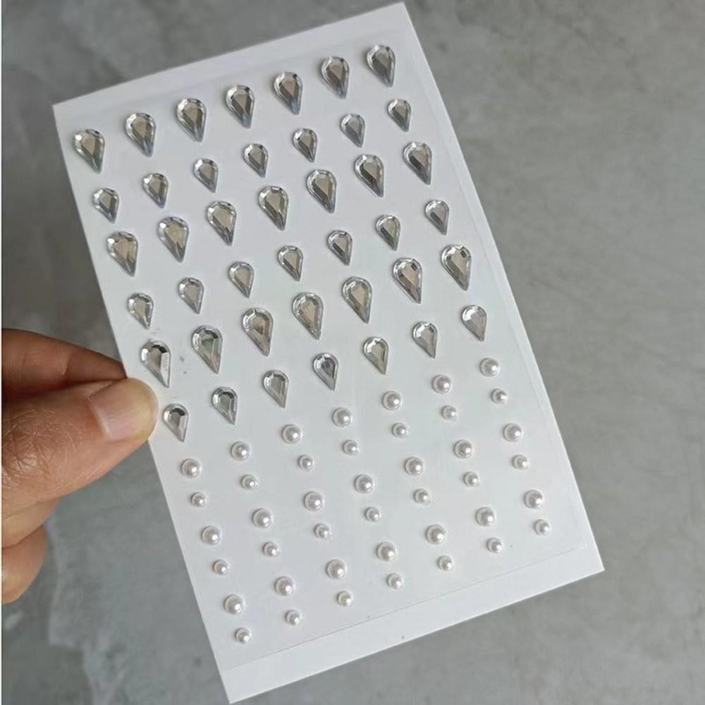 Blowfish FUGUMakeup Кубическая наклейка для лица Кубическая наклейка Pearl Кубическая наклейка, 10 штук