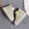 Fashion Women Platform Soft Comfortable Casual Shoes Classic Design Lightweight Round Toe Winter Thick Plush Warm Snow Boots