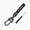 QEJMX1 New Honda Motorcycle Leather Keychain Key Ring For HONDA Hornet CBR CB Shadow PCX VFR XADV Forza Monkey HONDA Accessories