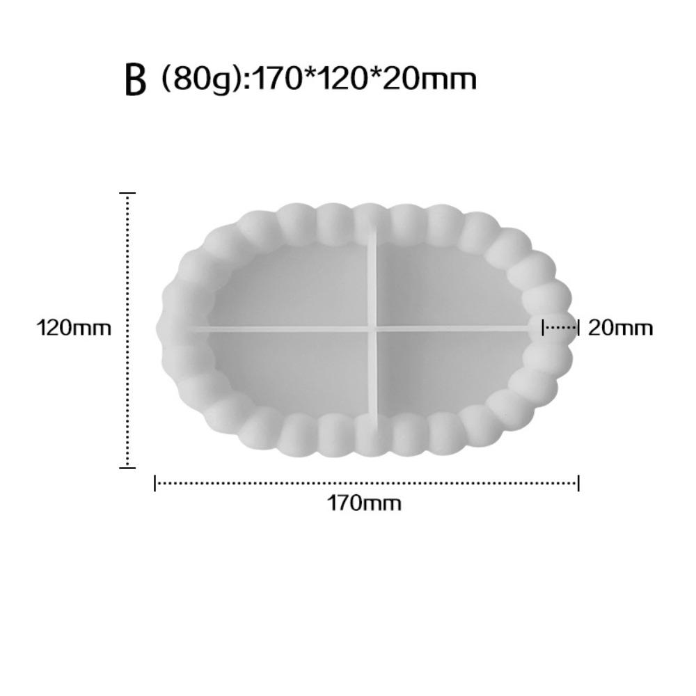 Круглый Цветок Облако Форма Сердца Поднос для Хранения Силиконовая Форма Подарок Литьевая Форма Тарелка для Хранения Ювелирных Изделий