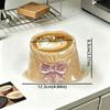 Transparent Cloth Bag Shaped Mug Heat-Resistant Espresso Cup Tea Cup Milk Glass Cup  Afternoon Tea