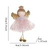 Festival Cloth Angel Hanging Doll Decoration Soft Edges Easy Install Holiday Wedding Birthday Party Decorative Accent