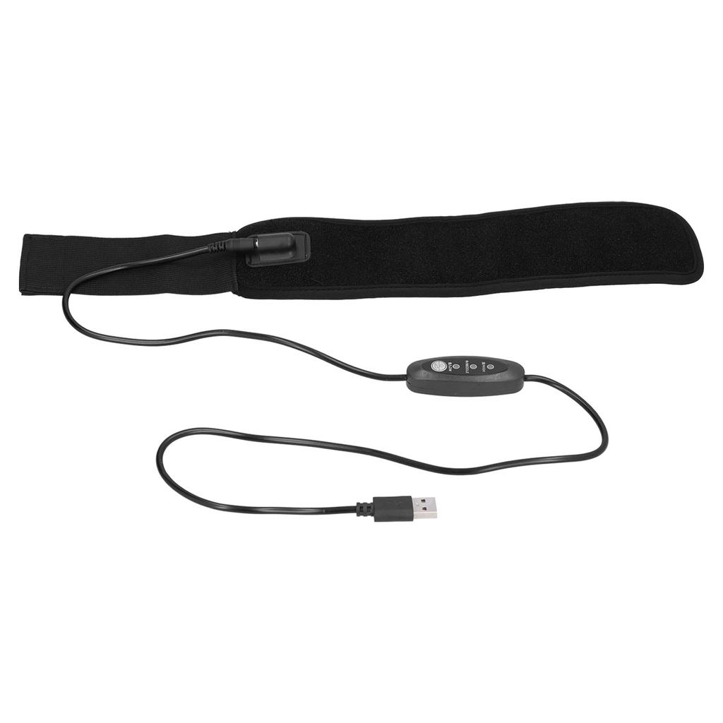 Lens Warmer Electric USB Heating Belt 3 Level Temperature 5V 6.5W for Defogging Defrosting