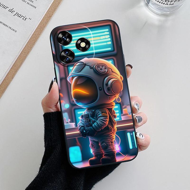 Для Oukitel C51 Чехол C 51 Милый Модный Панда Цветок Чехол Силиконовый Мягкий Тонкий Бампер Чехол Для Oukitel C51 OukitelC51