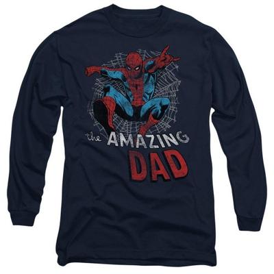 Spider-Man Футболка унисекс для взрослых с изображением папы-паука ко Дню отца