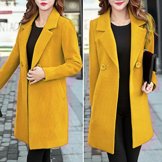 Женское пальто с длинными рукавами, сохраняющее тепло, кардиган, женское пальто средней длины для свиданий