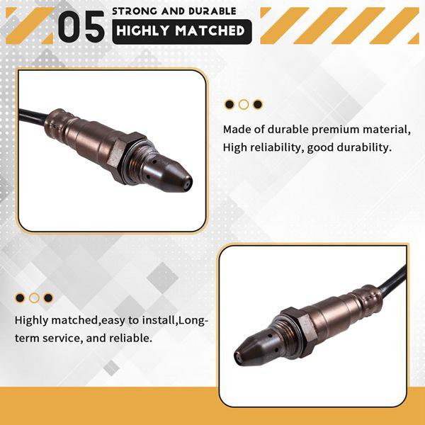 Кислородный датчик 89467-52170, 1 шт., ABS+Металл, Цвет: Как показано.