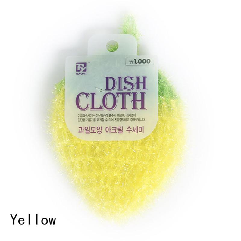 Кухонное полотенце Клубника Полиэстеровая пряжа Крючок Кухонный инструмент 1 шт. KTY