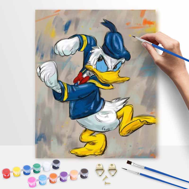 Disney Живопись маслом Набор для рисования Уолт Дисней Декор для дома на стену Ручная работа Подарок Искусство