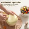 Ручная центрифуга без БФА 3-в-1 для фруктов, овощей, салата, дегидратор для овощей с нескользящим основанием