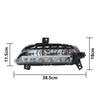 Совместимый Дневной Ходовой Огонь для Porsche 970 2010-2016 (Запчасти: 97063108203, 97063108204)