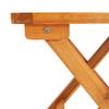 2 Piece Sun Lounger Set with Table and Cushions Solid Acacia Wood