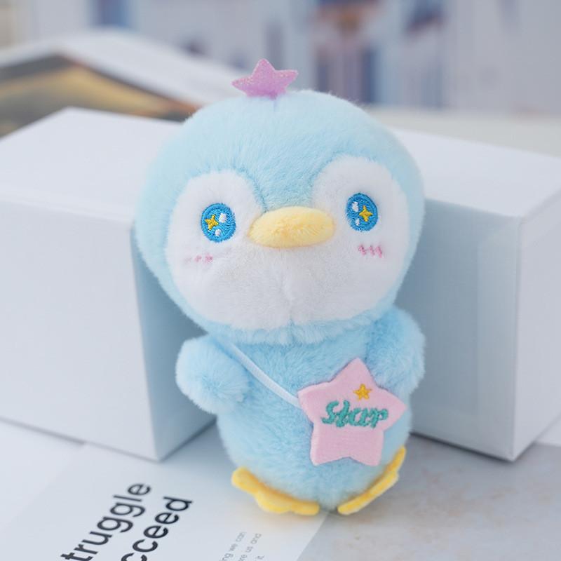 Cute Starry Penguin Plush Toy Keychain Perfect For Backpacks And Handbags