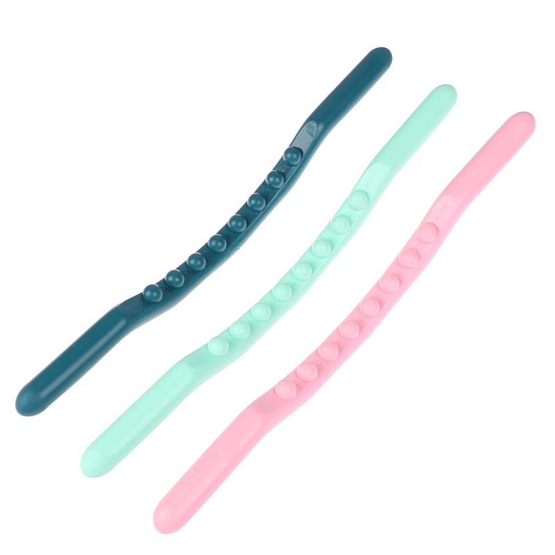 Роликовый брус для скрабирования всего тела Массажная палочка Массажер для спины Спа Терапевтический инструмент Точечная терапия Гуаша Расслабление