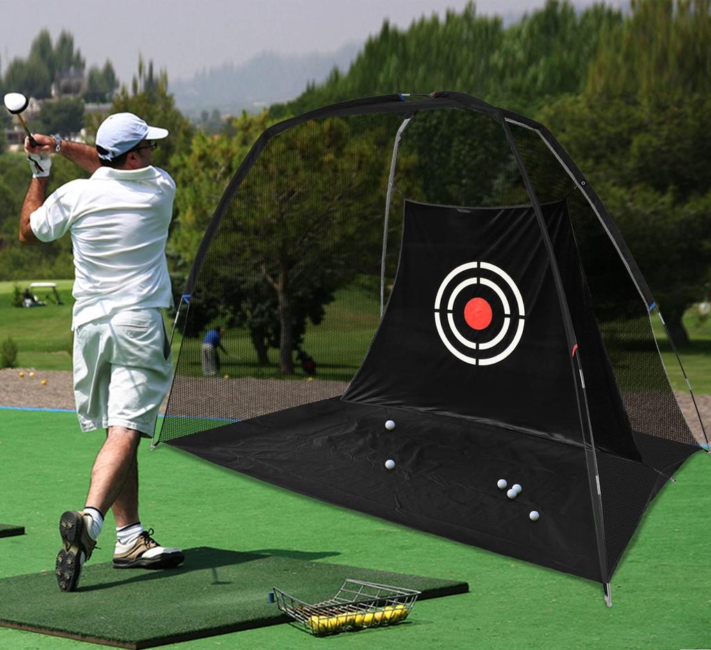 Сетка для гольфа Sharellon, тренировочная сетка для гольфа, тренировочная сетка для гольфа, сумка для переноски, в комплекте 3X2.1X1.8M