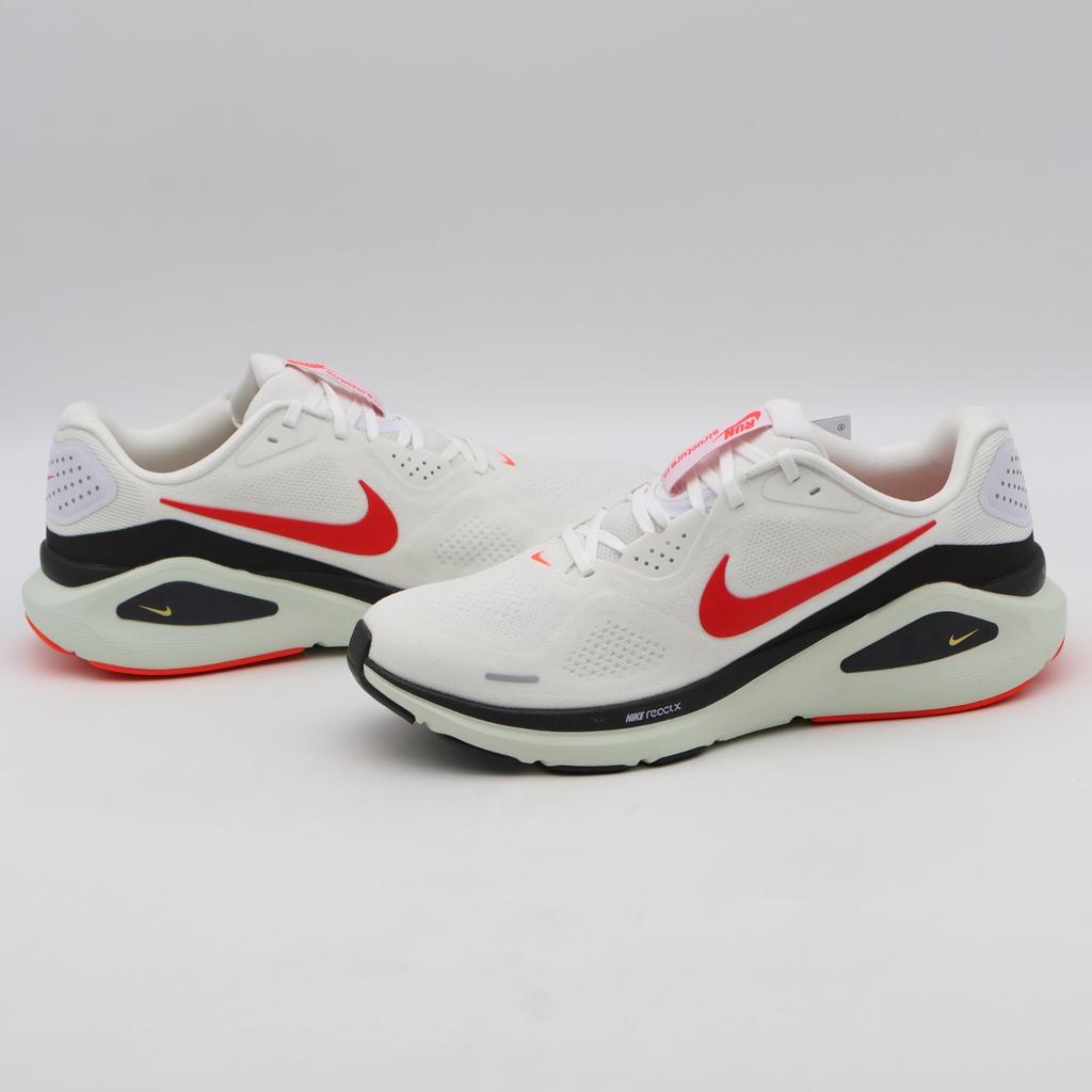 HJ1102-106 Nike Structure 26 Дорожные кроссовки для бега Белый Средний пепельный (Мужской)