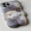 Ins Япония милый 3d мультфильм медведь цветок чехол для телефона для Iphone 13 12 11 Pro Xs Max X Xr мультфильм животных противоударная мягкая задняя крышка