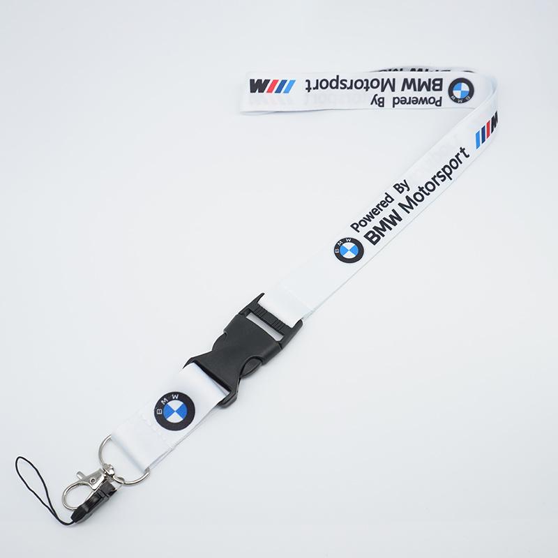 BBIO8 Neck Straps Lanyard Key Cell Phone Work ID Card Hanging Rope for BMW M Power X1 X2 X3 X5 X6 X7 F21 G20 M Sports Car Accessories