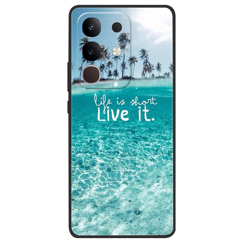 Чехол для телефона Vivo Y29 4G Чехлы Мягкая силиконовая крышка для VIVO T4X 5G Модный чехол 2025 Ударопрочный чехол Полная защитная оболочка