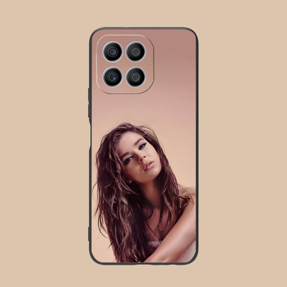Матовый чехол из ТПУ для мобильного телефона Hailee Steinfeld для Honor 90 80 70 60 50 30 20 10 9 8 7 Pro S SE Lite 5G, цветной чехол с принтом