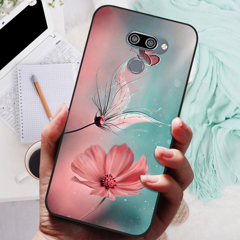 for LG K50 Q60 Case K 50 Soft TPU Silicone Phone Covers for LG Q60 LGK50 K 50 LGQ60 Case Bumper Q 60 Shockproof Coque Cover