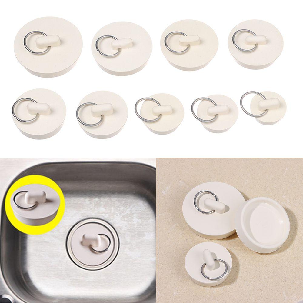Useful Round Bathroom Supplies Leakage-proof Bathtub Stopper Sewer Drain Cover Water Sink Plug