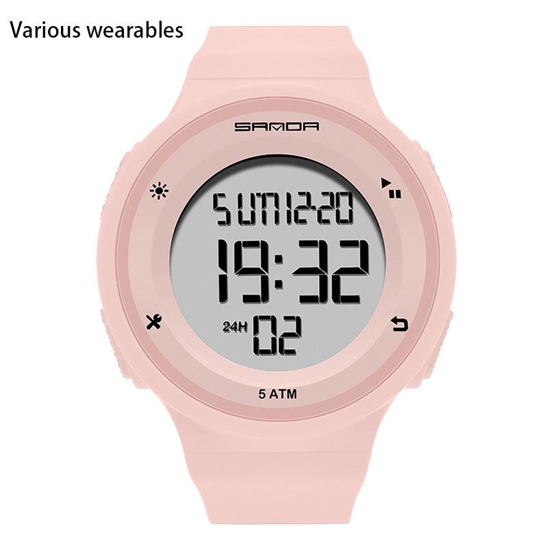 Многофункциональные светящиеся в темноте водонепроницаемые цифровые часы для альпинизма и дайвинга