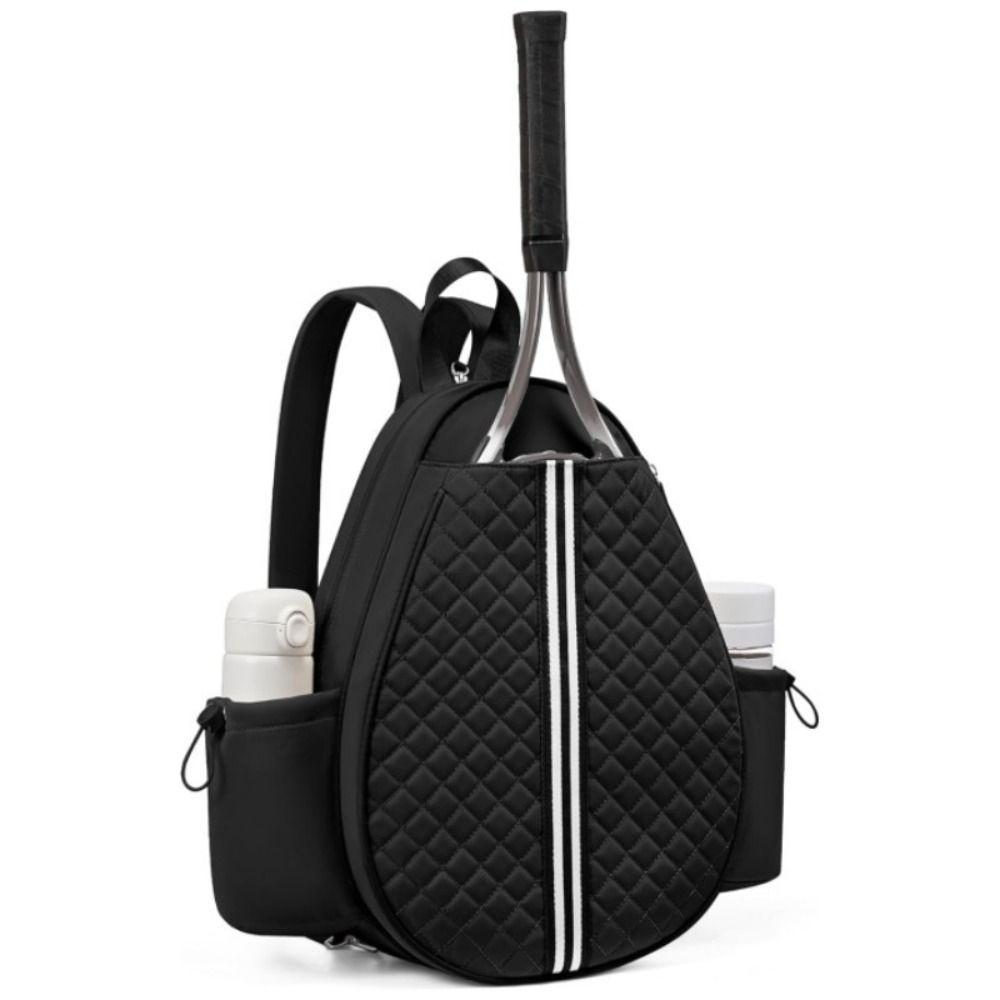 Polyester Tennis Crossbody Bag Zipper Closure Badminton Racquet Bag Tennis Bag Outdoor Sports