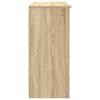 Sideboard with Drawer Sonoma Oak 101 x 35 x 76 cm Engineered Wood