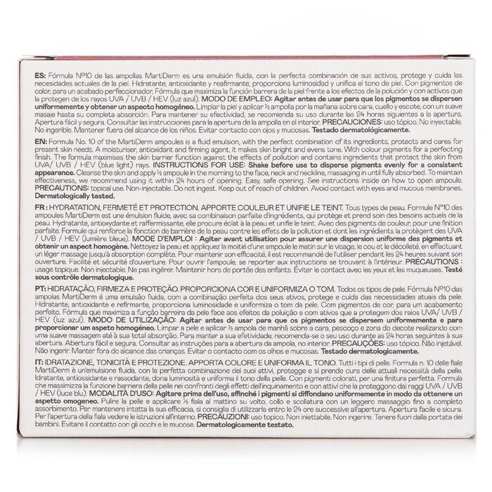 MARTIDERM The Originals Формула №. 10 HD Color Touch Ampoule SPF 30