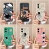 For Xiaomi Redmi Note 10 11 12 8 9 Pro+ Note 9 10 11T 12S 12R 5G Phone Cases Shockproof Soft Liquid Silicone Cover Astronaut For Redmi Bumper Shell
