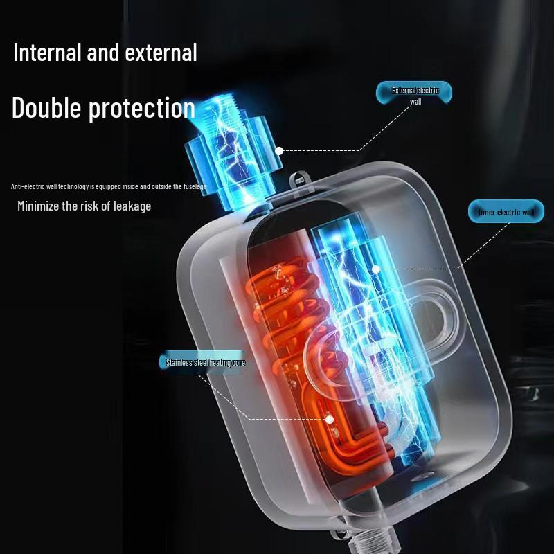 Мини Настенный Мгновенный Проточный Водонагреватель для Душа с Постоянной Температурой