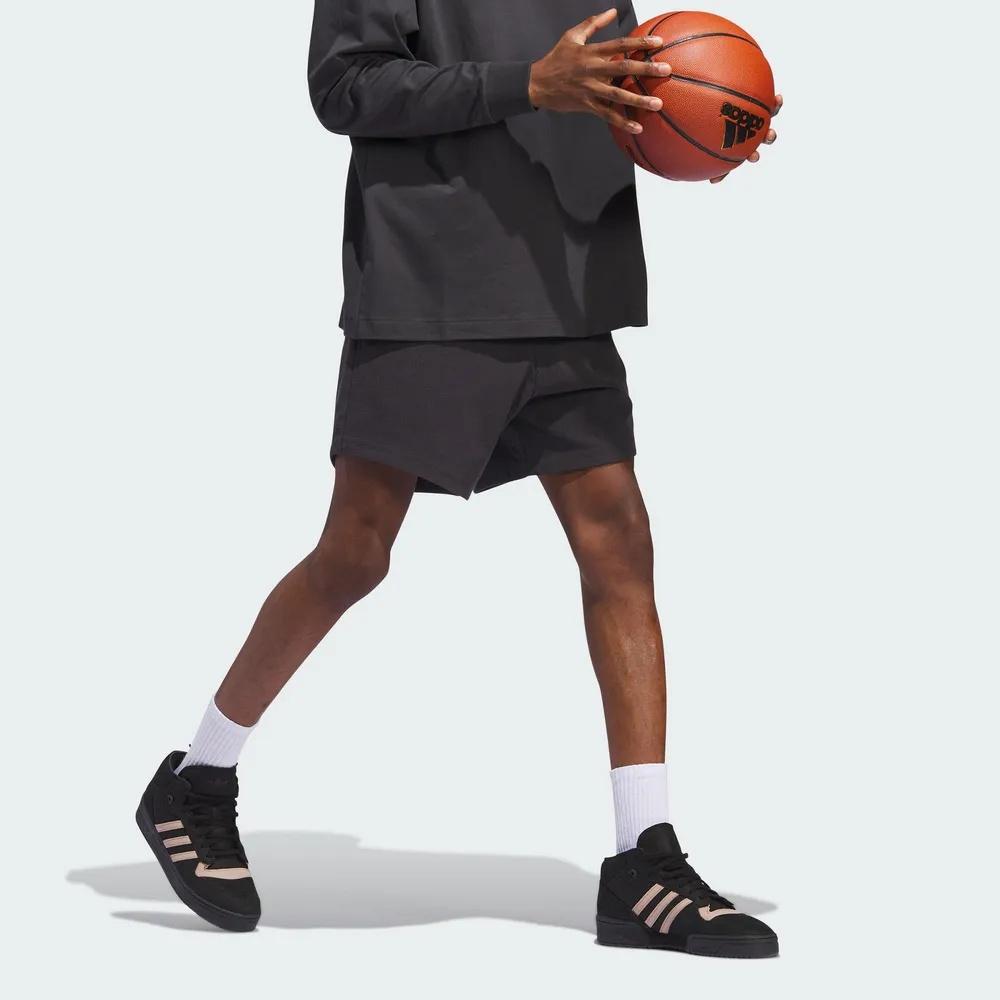 adidas Баскетбольные шорты с начесом Азиатский размер 'Черный' Мужские IT2472