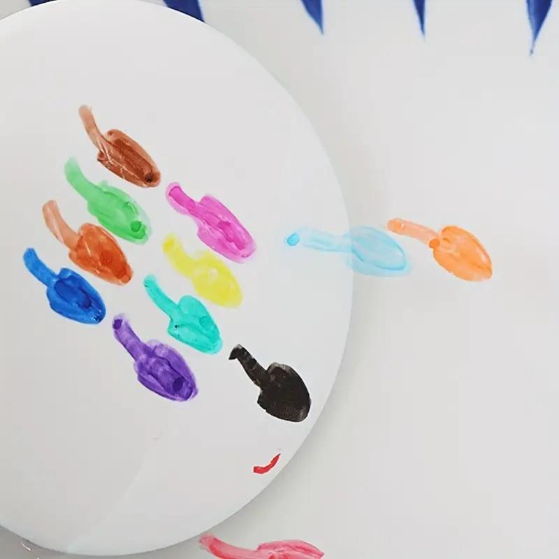 12 Colors Floating Pen with Spoon - Magic Water Floating Painting Pen Set for Creative DIY Art Projects