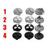 4Set 60mm Car Wheel Center Hub Cap Rim Cover Emblem Stickers Cover For Mitsubishi ASX Galant Mirage L200 Triton Pajero Outlander