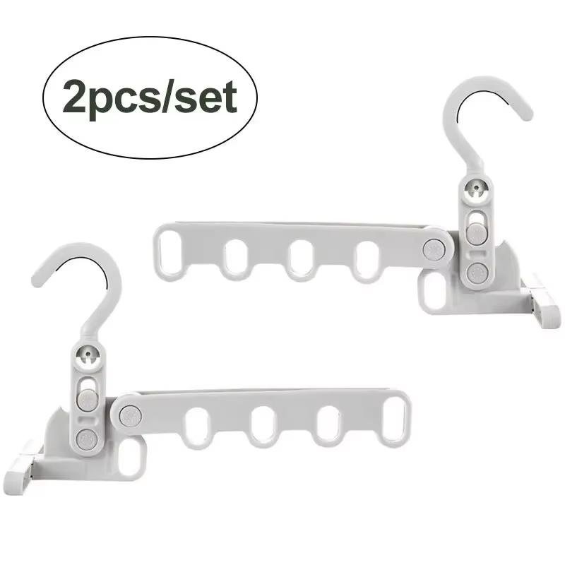 Портативная складная вешалка для путешествий, складная сушилка для одежды, вешалка для путешествий, вешалка с 5 отверстиями для отеля, кемпинга, путешествий