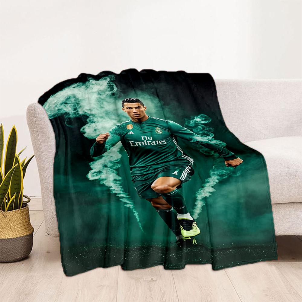 Juventus Team Celebration Blanket Durable Comfort Suitable for Sofa Bed Office for All Seasons Digital Print Birthday Christmas Gift Blanket