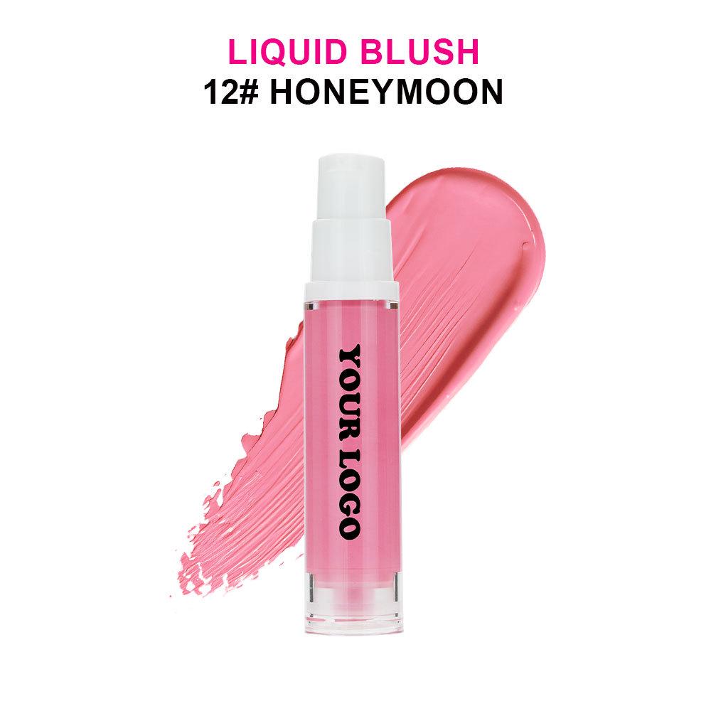 Стойкие водостойкие жидкие румяна: Матовый и мерцающий, Не выцветающий, Пигментированный