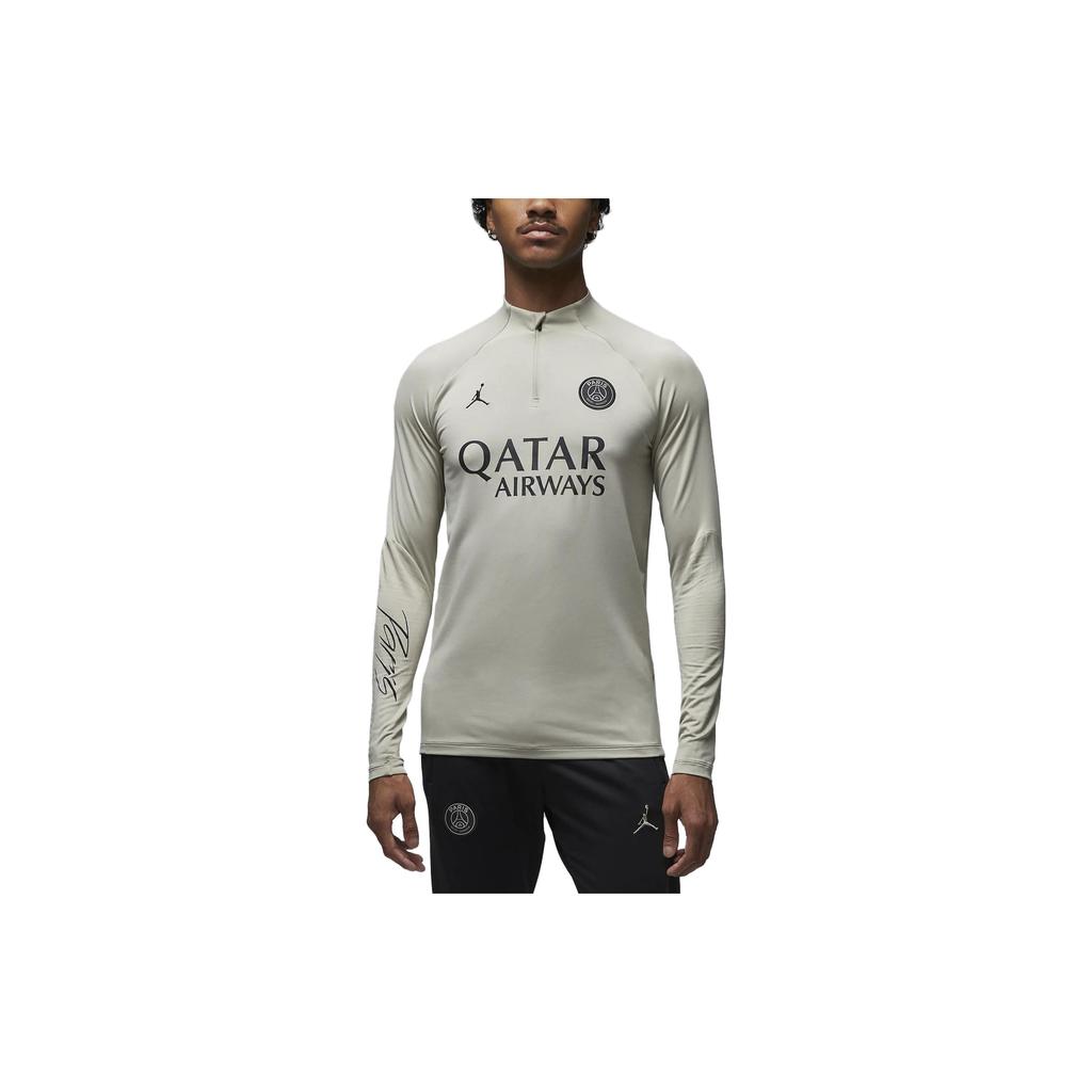 Jordan Мужские футболки реглан с буквенным принтом Slim Fit с длинным рукавом Off-White DZ0844-231