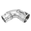 Type DA Hose Fitting 90 Degree Elbow Hose Adapter Coupling 2 Inch Female and 2 Inch Male Thread Camlock