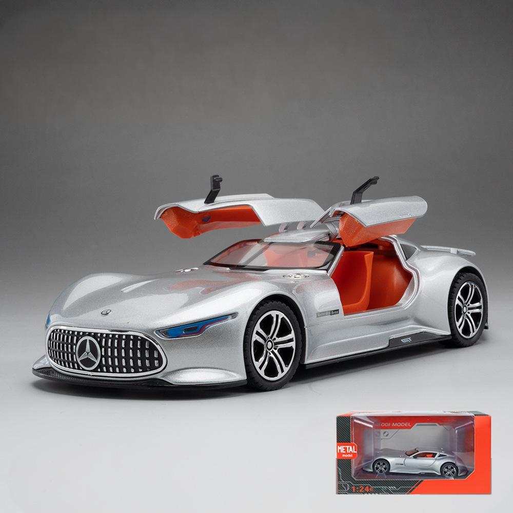 1:24 Бенц AMG Vision GT Суперкар Литой Металлический Модель Автомобиля Домашние Модные Игрушки Украшения Праздничные Подарки Для Парня Детей