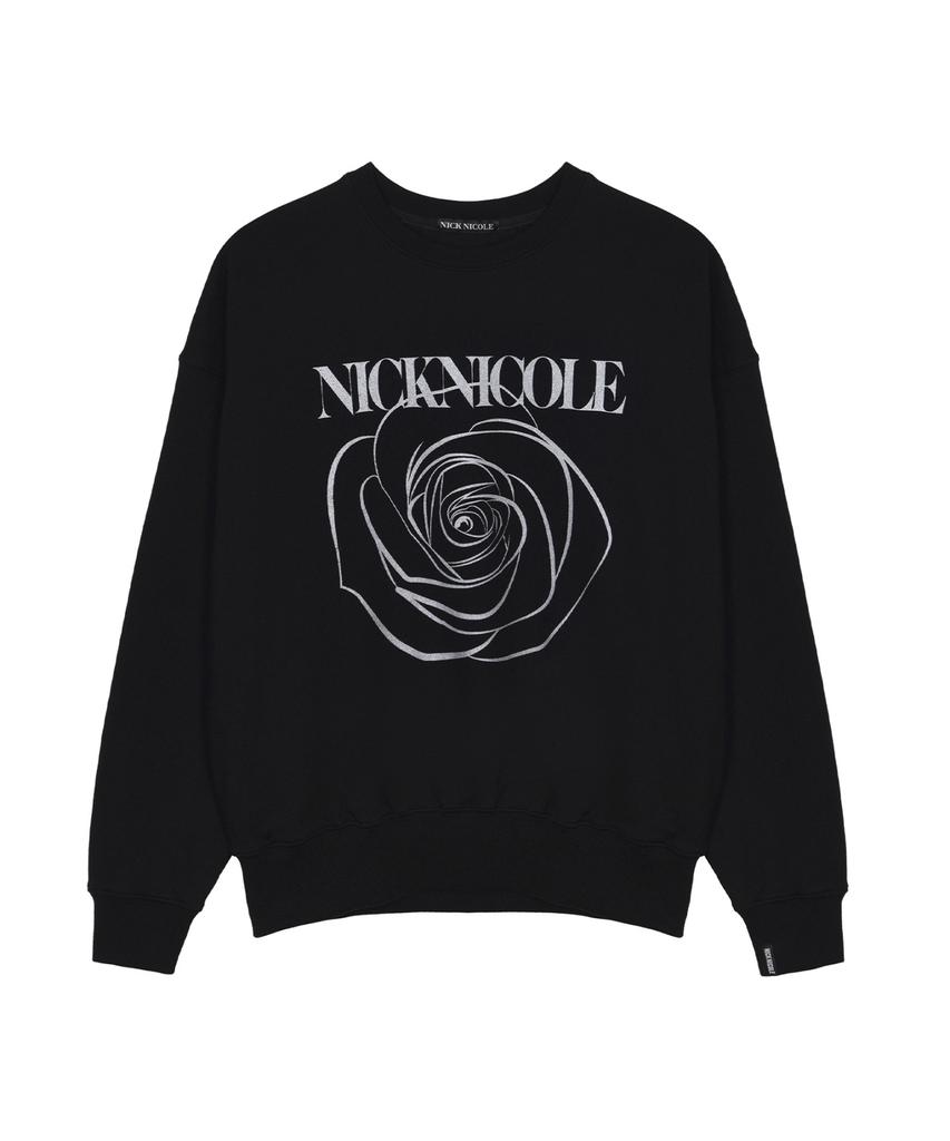 Свитшот с принтом Nigaennikol Nicole Rose_12 цветов