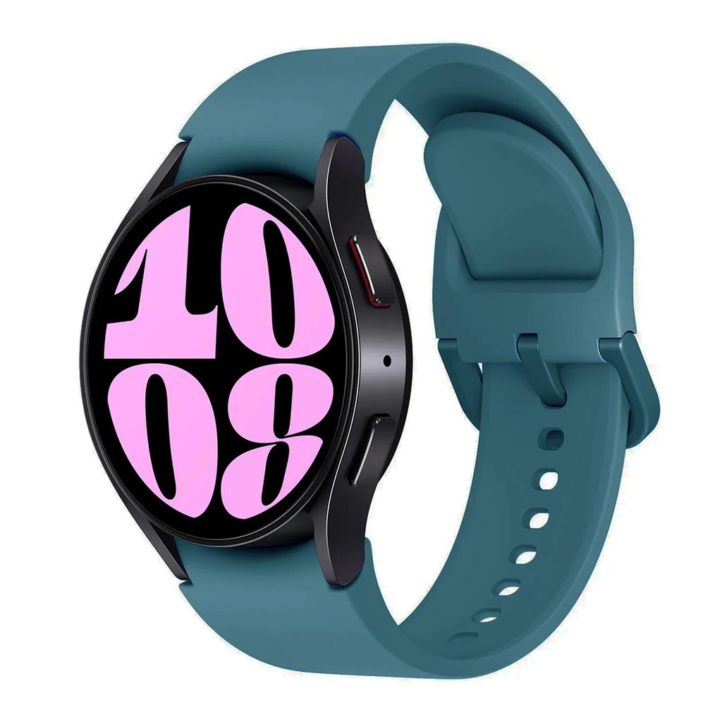 Силиконовый ремешок Для Samsung Galaxy watch 6 4 Classic 47мм 43мм 46мм Изогнутый оригинальный сменный ремешок Для Watch 7 6 5 4 40мм 44мм
