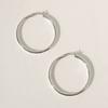 Another Layer Large Hoop Earring (silver925)(2color)