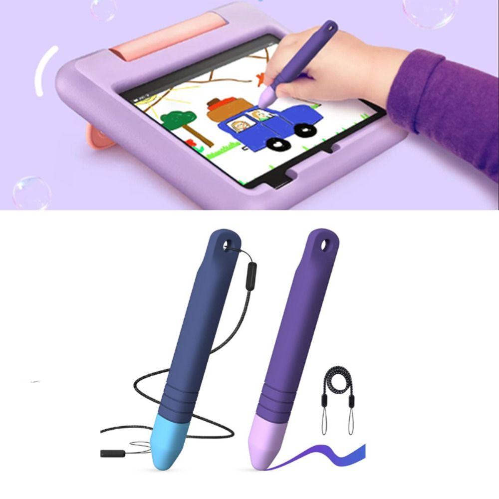 Anti-Rolling Kid-Friendly Stylus Pens Kids Capacitive Pen New Tablet Stylus Pens