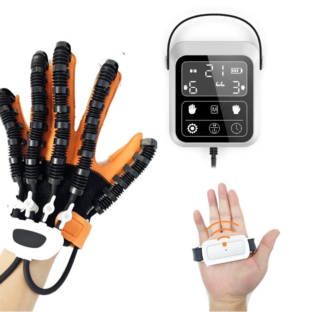 Trainer Elderly Hand Self Care Training Gloves Orange Intelligent Robot Glove